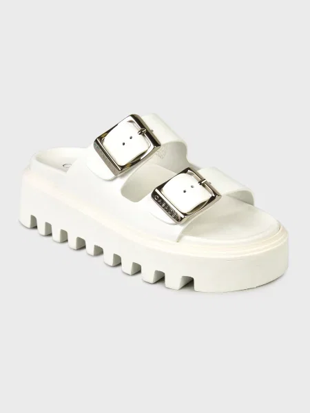 Шлепанцы Casadei белые