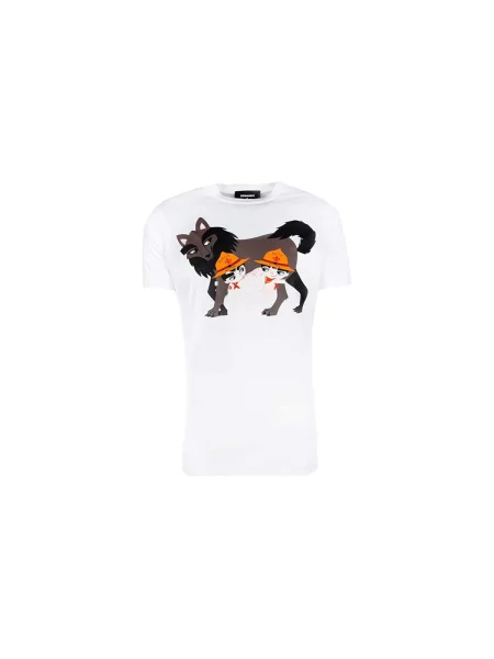 Tricou Dsquared alb