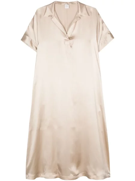 Rochie midi Eleventy din satin până la genunchi de costum