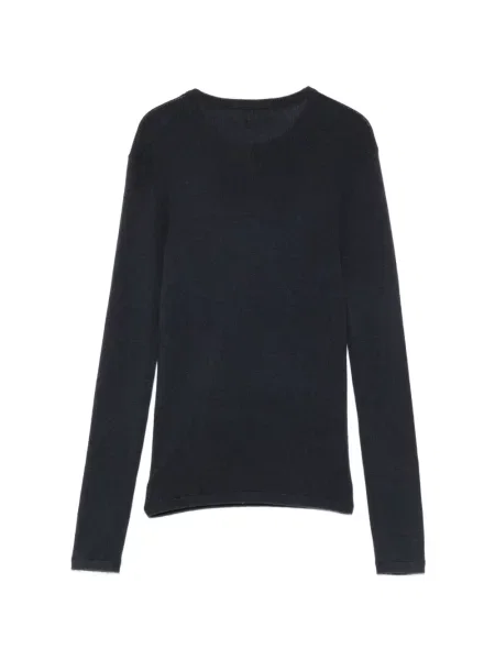 Lung tricou Lisa Yang albastru