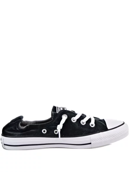 Бягане slip-on маратонки Converse Chuck Taylor All Star на платформе черно