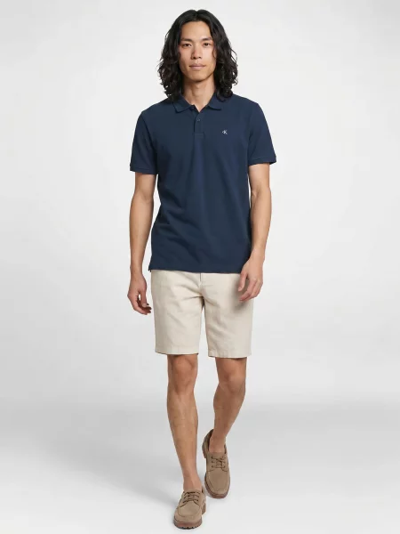 Polo majica Calvin Klein Jeans plava