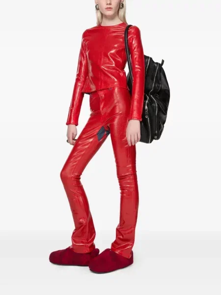 Lung top Acne Studios roșu