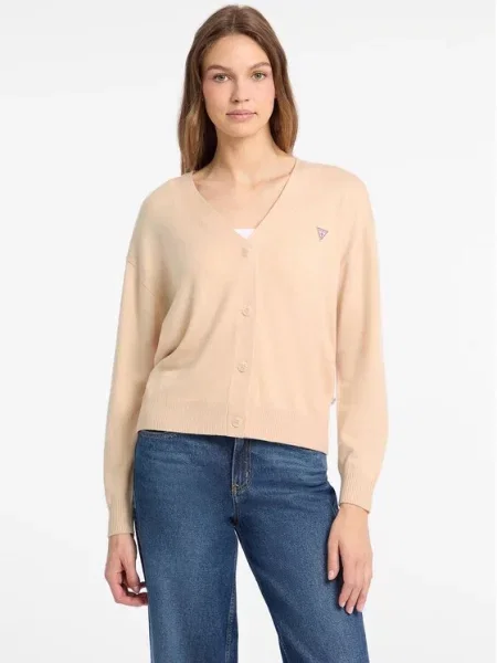 Pulover Guess Jeans bež