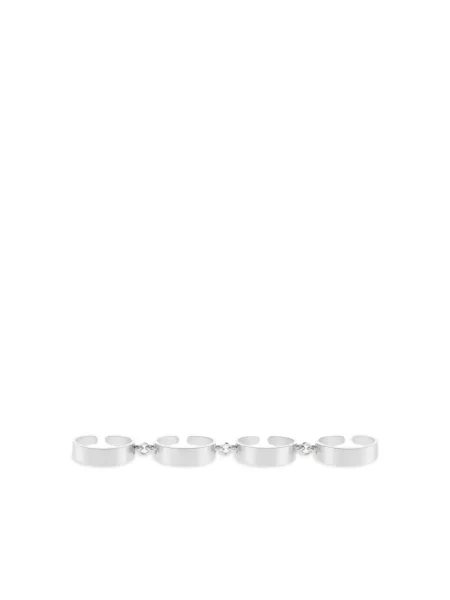 Inel Courreges argintiu