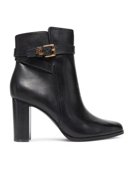 Botki LAUREN RALPH LAUREN czarne
