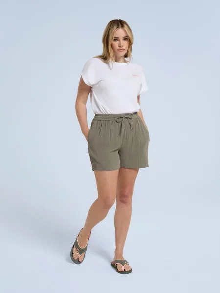 Ria organiczne spodenki plażowe Green