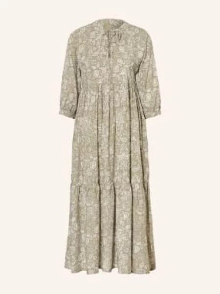 Juvia Sukienka Malou Z Rękawami gruen biała