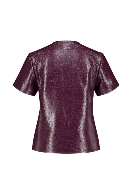 Tricou Courreges cu autograf violet