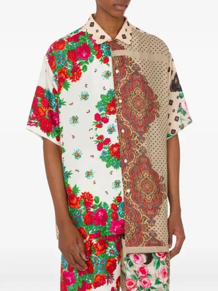 Cămașă Moschino cu model floral cu imagine