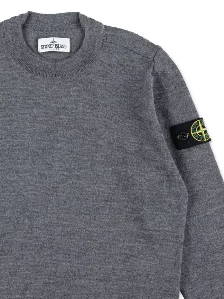 Bluza dziecięca Stone Island szara