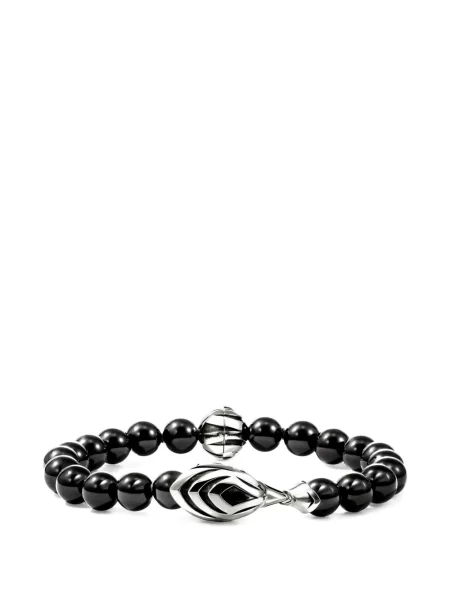 Стерлингово сребро гривна John Hardy черно