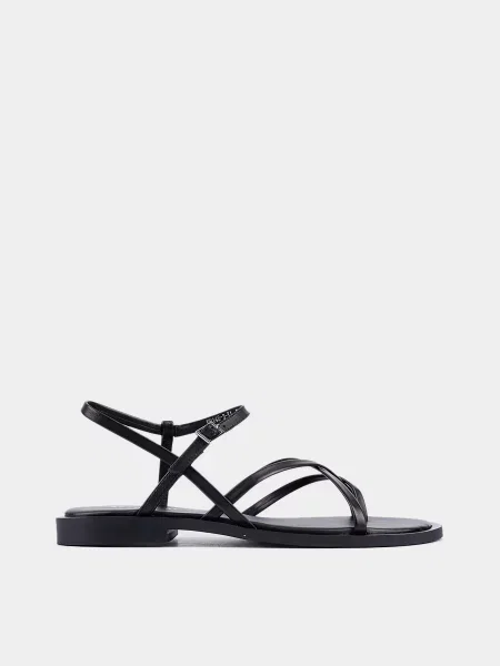 Шкіряні Сандалії Attizzare чорний