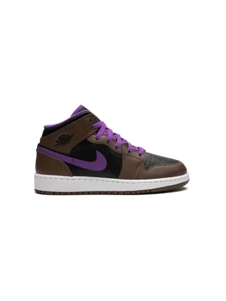 Sneakersy dziecięce Jordan Air Jordan 1 brązowe