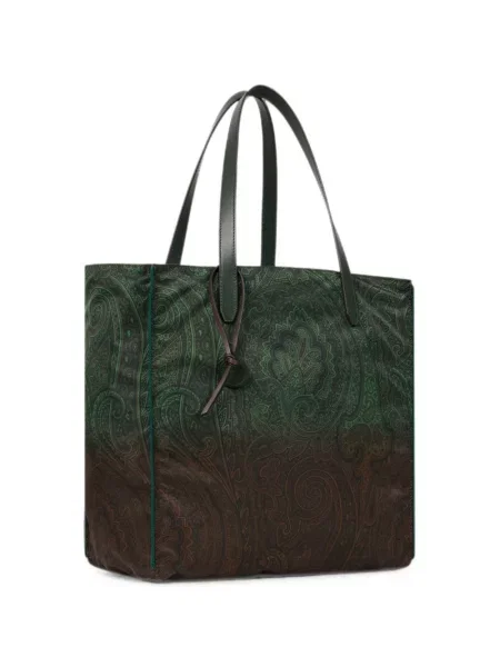 Geantă shopper Etro verde