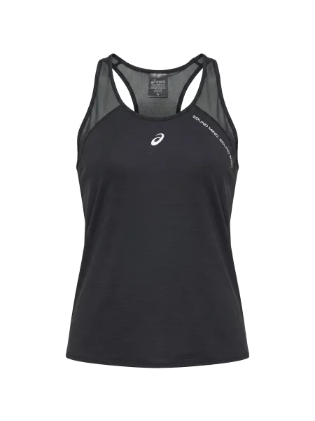 ASICS Sport top ROAD negru alb