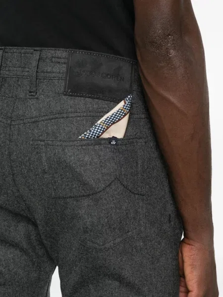 Pantaloni Jacob Cohën cu 5 buzunare gri