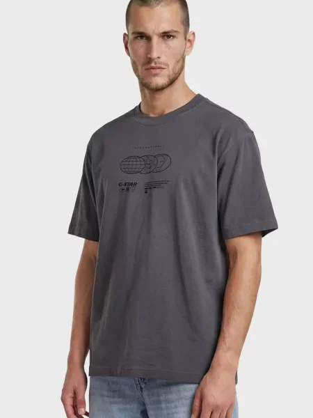 Футболка G-star Raw сіра