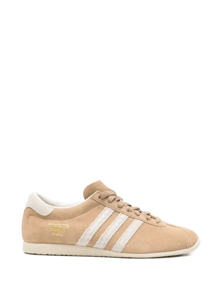 Sneakerși Adidas Campus cu șireturi din dantelă cu platformă verde