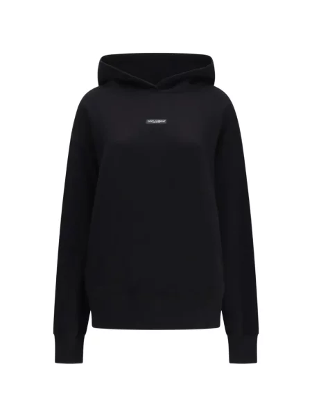 Hanorac cu glugă Dolce & Gabbana cu autograf negru