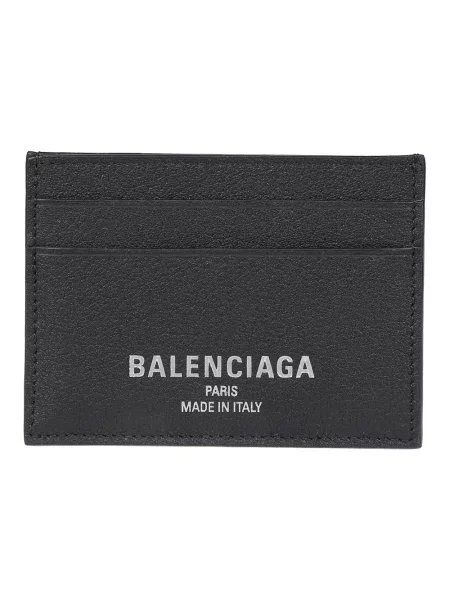 Portfel Balenciaga skórzany czarny