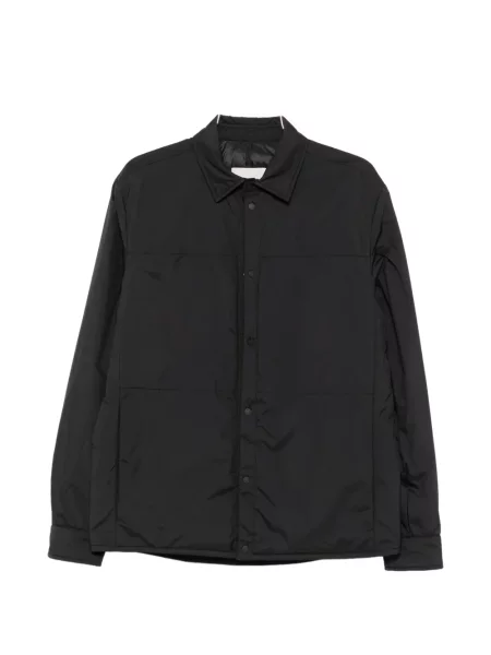 Geacă cămașă Moncler cu autograf negru