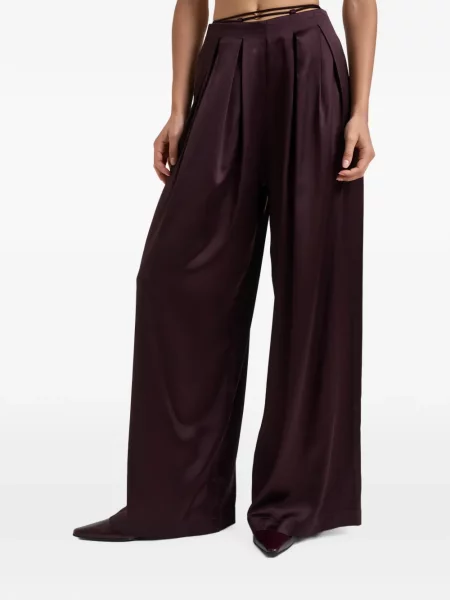 Pantaloni palazzo Danamé violet
