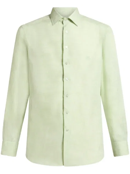 Cămașă Etro cu broderie verde