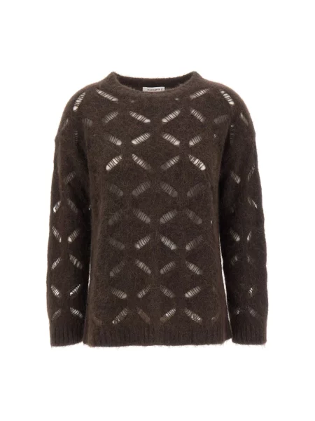 Sweter Kangra brązowy