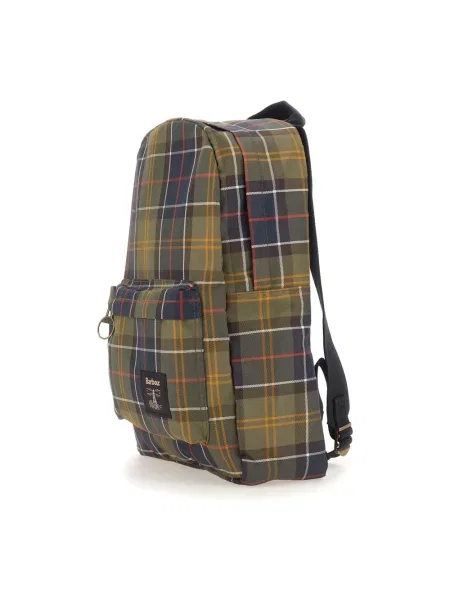 Torba Barbour w kratę zielona