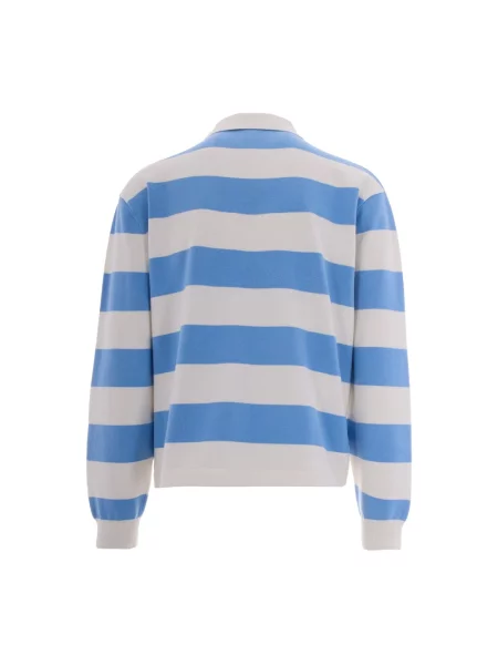 Axel Arigato sweter z dodatkiem wełny Rey Polo Sweater niebieska