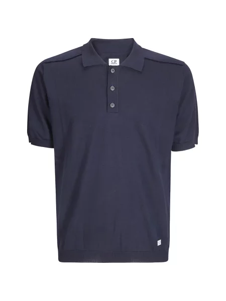 Tricou polo C.p. Company scurt albastru