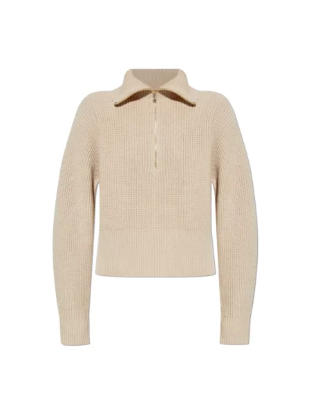 Sweter Max Mara wełniany beżowy