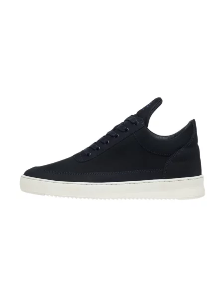 Filling Pieces sneakersy nubukowe Low Top Ripple Nubuck granatowy niebieskie