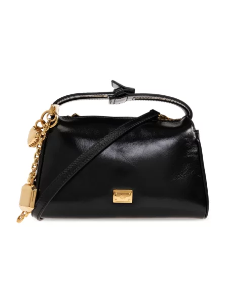 Torebka Dolce And Gabbana skórzana czarna