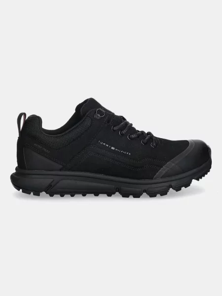 Superge Tommy Hilfiger OUTDOOR RUNNER LOW WPM črna