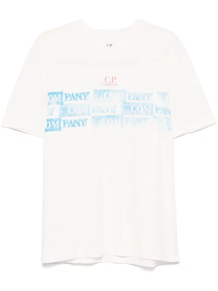 Tricou C.p. Company cu imagine alb