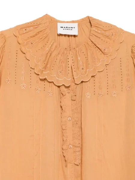 Rochie mini Marant Etoile cu broderie maro