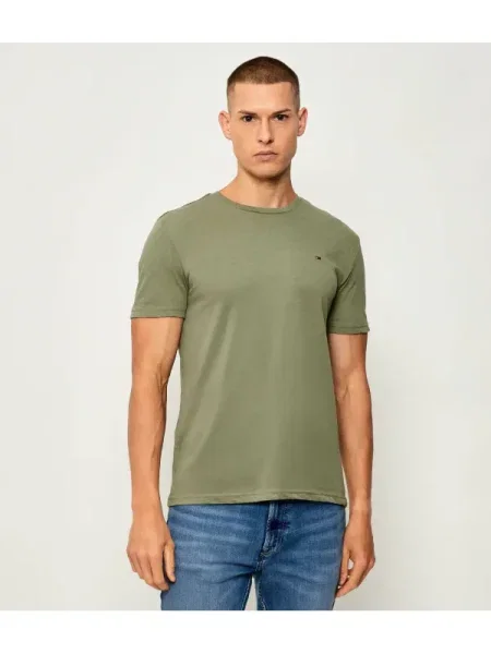 Tommy Jeans Tricou | Extra slim fit verde