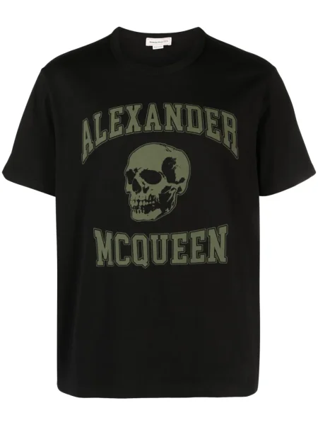 Tricou Alexander Mcqueen cu imagine negru