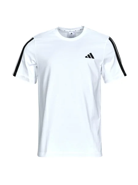 Tricou Adidas cu dungi alb