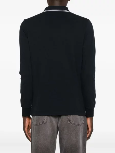 Polo Stone Island cu strasuri albastru