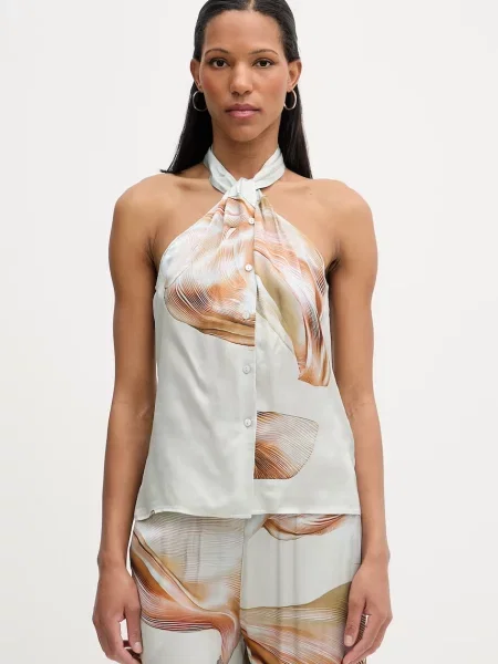 Top Isabelle Blanche zielony