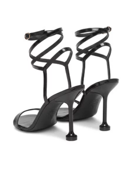 Stuart Weitzman Szandál Naudistini Wrap fekete