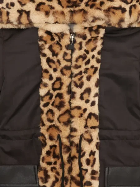 Futro dziecięce Philipp Plein brązowe