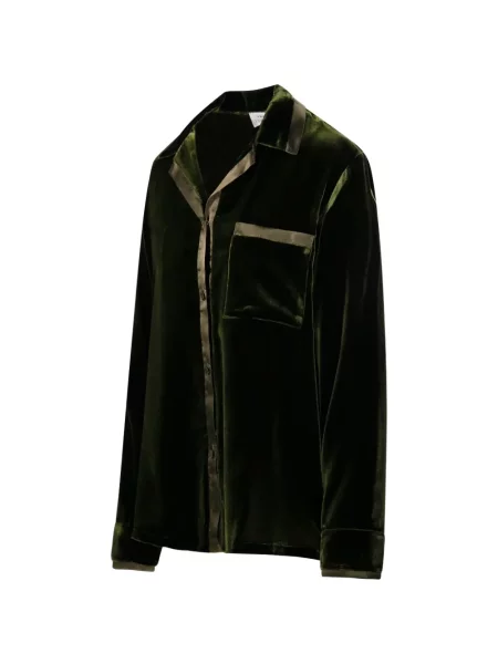 Cămașă Forte_forte din satin verde