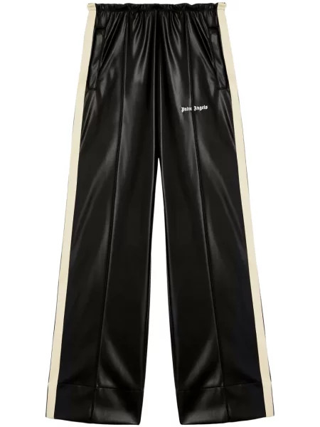Pantaloni Palm Angels cu broderie negru
