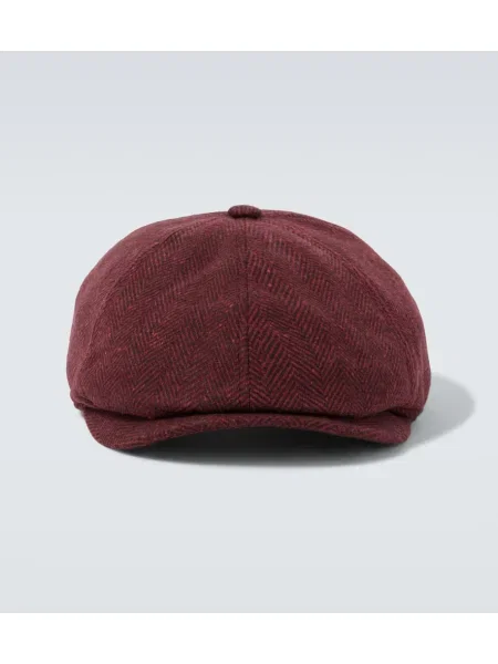 Volnena kapa Brunello Cucinelli bordo