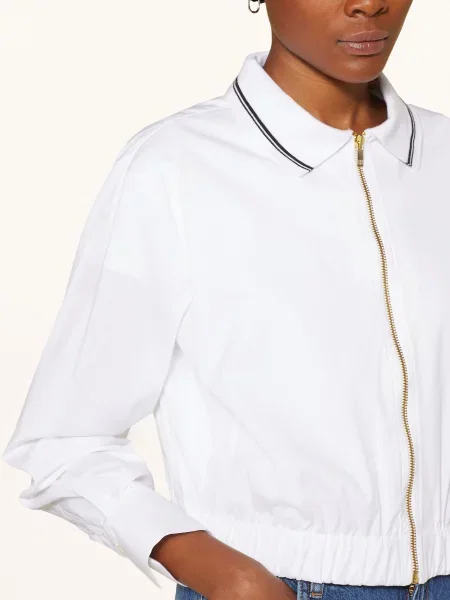 Riani Krótka Bluzka weiss biała