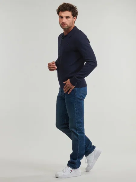 TOMMY HILFIGER Pulóver sötétkék